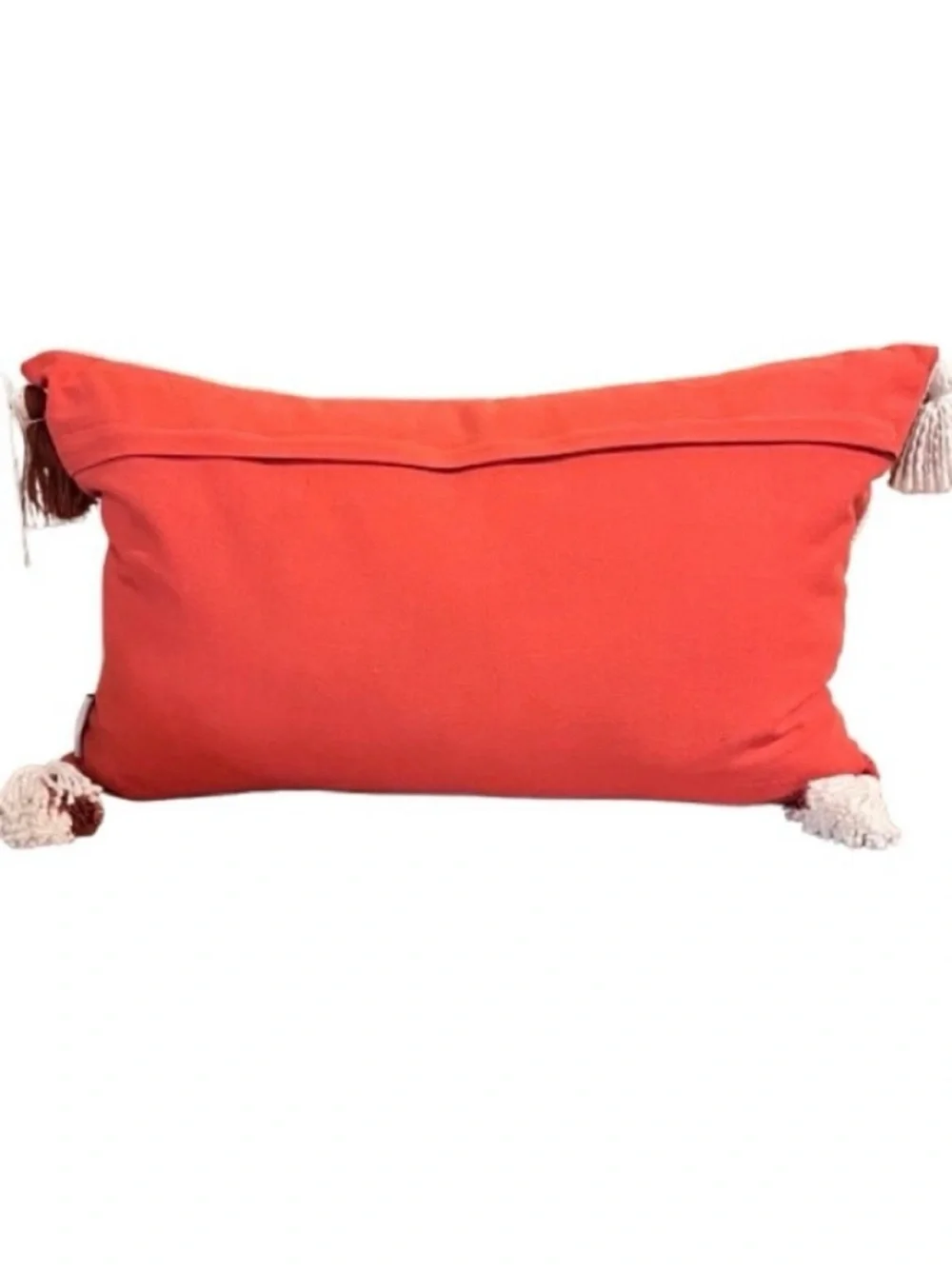 🆕- Shabby Chic Embroidered Pumpkin Trio Neutral Fall Pillow.